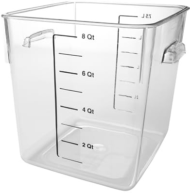 Rubbermaid 7.6L Space Saving Container - Clear