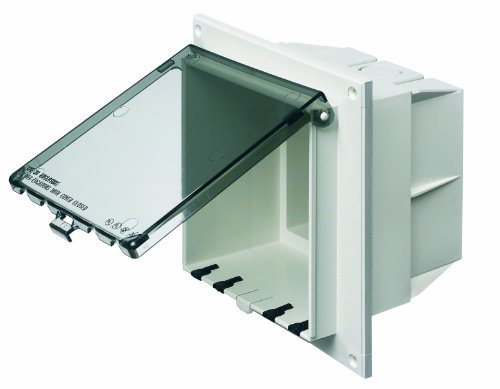 Arlington dbvm2 C-1 al aire libre caja electrica con cubierta impermeable para con textura Superficies/rígido/estuco de la Costanera, DBVR2C-1