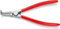 KNIPEX Sicherungsringzange für Außenringe auf Wellen mit Kunststoff überzogen verchromt 200 mm, 46 23 A31