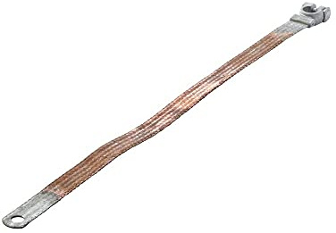 HELLA 8KX 719 757-012 Masseband - 12/24V - 80A - Batteriepol-Ø: 15.9mm - Länge: 500mm - Querschnitt [mm²]: 21mm²