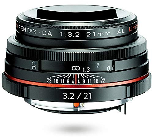 Pentax Obiettivo HD DA 21mm f/3.2 AL Limited Nero