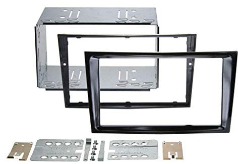 Connects2 CT23VX36 Vauxhall Astra, Corsa, Zafira Double Din Car Stereo Fascia Kit (Piano Black)