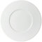 TREND' UP - ASSIETTE PLATE 27 CM PORCELAINE BLANCHE ZEN (LOT DE 6)