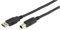 Vivanco USB 2.0 zertifiziertes Kabel mit Goldkontakten, USB A Stecker <-> USB B Stecker 3.0 m