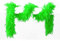 Federboa 65 gr. 180cm lang, Neon-Grün