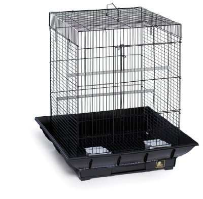Prevue Hendryx SP850B/B Clean Life Cockatiel Cage, Black, 1/2