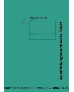 RNK Schnellhefter für Berichtsblock leer grün