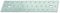 Alberts 847241 Lochplatte | sendzimirverzinkt | 240 x 60 mm | 25er Set