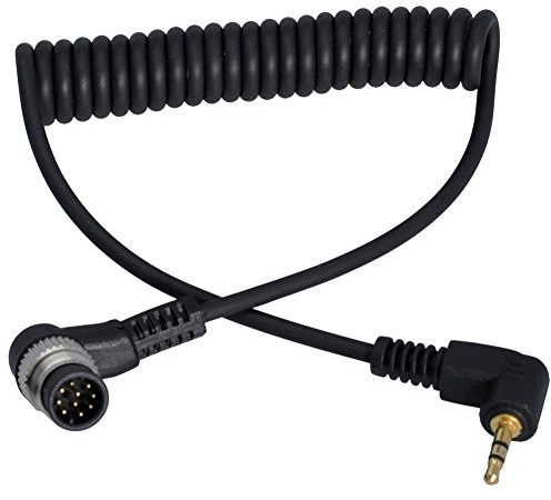 Neewer® 2.5mm-N1 Aus Kamera-Fernauslöser Verbindungskabel Kabel für Nikon D800 D700 D300 D300S D4 D3 D3X D3S D200 N90s F5 F6 F100 F90 F90X / FUJI S3 S5 Kamera Blitzauslöser