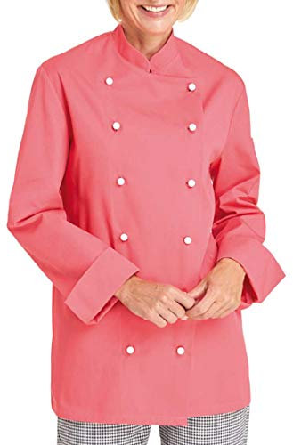 Leiber Kochjacke-CLEAN-DRES dunkelrosa 12-8790-67 gr: 44