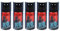 5 Stück Pfefferspray im Set K.O. Spray-007 40ml CS-Gas, Reizgas