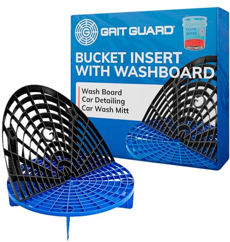 Grit Guard The Insert with Washboard Combo Pack (Black/Blue)