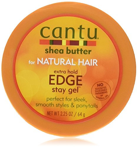 Cantu Neuer Shea Butter für natürliches Haar Extra-Hold-Edge-Aufenthalt Gel 64g durch