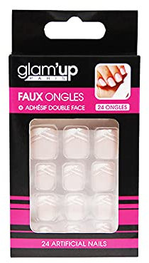Faux ongles - French Blanche Biseauté