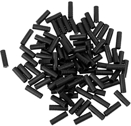 Sharplace 100 pcs Fahrrad Bremszug Schaltzug Kabelendhülsen Endkappen Endhülse für Bremsseil