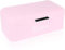 DRULINE 4 VARIANTI Brotbox CONTENITORE PANE PORTA PANE Scatola salvaspazio contenitore per il Pane Teglia - 16,5 x 42 x 23 cm Colore: Rosa - Scrita: Bianco