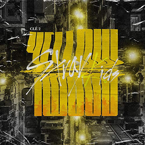 JYP Stray Kids - Clé 2 : Yellow Wood (Special Album) [Random ver.] CD+Photobook+3QR Photocards+Pre-Order Benefit+Folded Poster+Double Side Extra Photocards Set