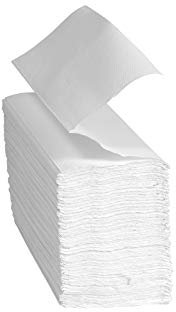 Blake & White Z-Falz 2-lagige weiße Papierhandtücher PS1001 – Purely Smile Einweghandtücher für Spender – Ideal für Küchen, Toiletten, Büros und gewerbliche Nutzung | 3000 Stück im Karton