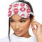 SMUG Schlafmaske für Männer und Frauen aus superweichem Satin | Weich, gesund & tiefer Schlaf | Sleeping Mask reduziert Falten, Augenringe | Hält Licht ab | Kuss-Print