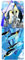 3D LiveLife Lesezeichen - Pinguin Stürz von Deluxebase. Ein Pinguin-Lesezeichen mit linsenförmigen 3D-Kunstwerken, lizenziert von dem bekannten Künstler Michael Searle