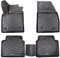 Elmasline 3D Gummimatten Set für Ford Focus 4 MK4 2018-2025 | Fußmatten Set mit hohem Rand - Zubehör