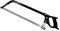 MCM service Scie à boucher professionnelle en acier inoxydable 435 mm, fabriquée en Italie avec lame rectangulaire en acier inoxydable et poignée en plastique pour une prise sûre