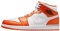 Nike Herren Air Jordan 1 Zoom CMFT 2 Schuhe, Electro Orange Black White, 44 EU