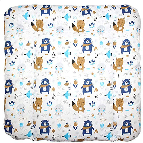 Baby Auflage Wickelauflage - Boho - 70x50 cm 70x70 cm 70x85 cm Wickeltischauflage (70 x 85 cm)