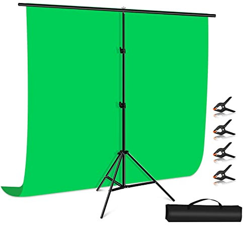 Cadre photo fond vert 2 x 2 mètres fond fond studio support vidéo écran