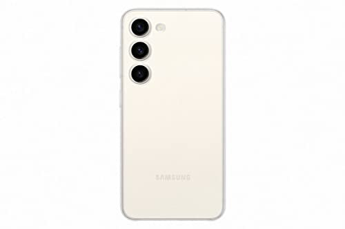 Samsung Clear Smartphone Case EF-QS911 für Galaxy S23, Handy-Hülle, Durchsichtig, Kratzfest, Schlankes Design, Transparent