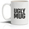 Punkcards Funny Coffee Mugs - Ceramic 11oz Coffee Mug - ‘Ugly Mug’ - Novelty Humorous Mug - Unique Tea Cup - Quirky Coffee Mug - Birthday Gift - Secret Santa Gift