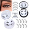Magnetic Eyelashes Natural Look Clear Band Wispy Magnetic Eyelashes with Applicator Reusable Magnetic Lashes No Glue Needed Magnetic Lashes without Eyeliner False Eyelashes 4 Pairs 2 Pack by JIMIRE