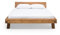 Dynamic24 Balkenbett 160 x 200cm Massivholz Bettgestell Doppelbett Ehebett Bettrahmen