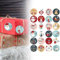 XIAOBAN Weihnachts-Adventskalender-Zahlen-Aufkleber, 1–24 Weihnachts-Countdown-Kalender-Aufkleber, DIY-Weihnachts-Countdown-Aufkleber für Weihnachts-Adventsanhänger (C)