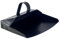 Easy Shopping® Heavy Duty Metal Dustpan with Handle Industrial Design Large Black Hooded Metal Dustpan Cleaning Scoop Also Suitable for Fireplace, Homes, Log Burners, Stoves