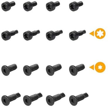 16/20pcs Doorbell Screws Replacement Security Screws Doorbel With theft Hardware G4V0 Video With Video Doorbell Compatible