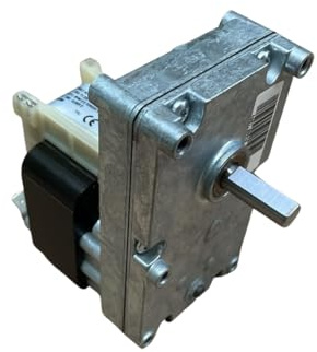 Merkle Korff S11048 Getriebemotor für Pelletofen, Welle 9,52 mm, 5,6 U/min, Zeitanzeige – Ref. 2104