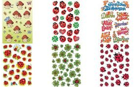 Sticker Herma DECOR, Marienkäfer, PG/3Bl