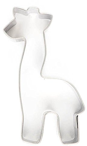Keksausstecher Giraffe 7 cm Weißblech r3