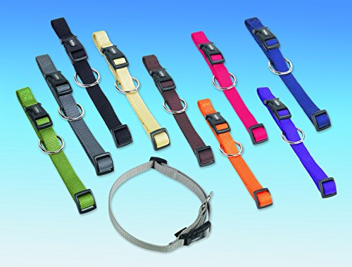 Nobby Halsband Classic, lila L: 20-35 cm, B: 10 mm, 1 Stück