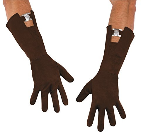 Disguise Herren Handschuhe Marvel Captain America der Winter Erwachsene Kostüm Zubehör, Braun, Einheitsgröße