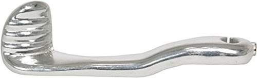 Kickstarter starr silber für Aprilia (Minarelli Motor) | Aluminium, starrer Kickerkopf kompatibel mit Aprilia SR 50 Racing LC Wasser bis Bj. 2000, Amico 1991-1992