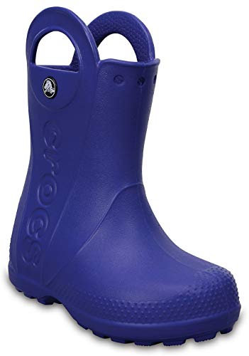 Crocs Unisex Kinder Handle It Rain Boot Kids Wasserschuhe, Blau (Cerulean Blue), 28/29 EU