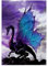 3D Rose Fairytale Dragon Handtuch, 15 x 22 cm