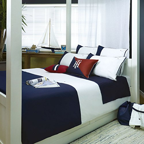 Tommy Hilfiger Perkal-Bettwäsche | Navy - 135 x 200 cm