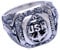 Herren damen USN united states navy ring 925 sterling silber US militär veteran adler und marine anker ring größe 66