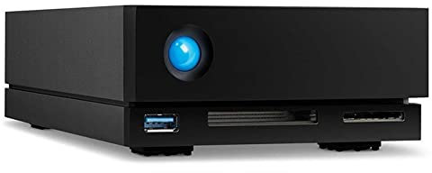 LaCie 1big Dock STHS16000800 - Estación de Acoplamiento para Disco Duro Externo (16 TB, USB 3.1, USB 3.0, 7200 RPM, para Mac y Escritorio, recuperación de Datos
