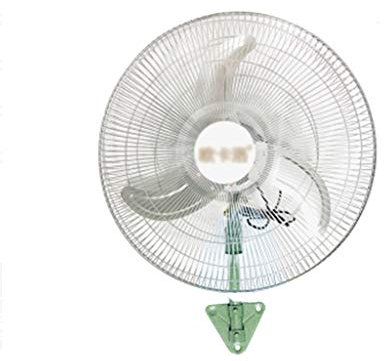 N / A Ventilateur Mural, Moteur Silencieux, Oscillation à 90 Degrés, Ventilateur à économie D'énergie à Faible Bruit, Ventilateur Mural Domestique Industriel(Color:blanc)