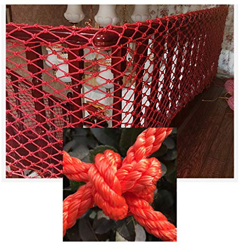 XCYYBB Rete di Protezione per Scale e Balcone per Bambino e Neonati, Bambini Balcone Protezione Rete anticaduta Decorativo Rete Scale Anti-Caduta Parco Giochi