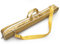 Magerdy Fields Drehbare Taktstocktasche – inklusive verstellbarem Schultergurt – 76,2 cm Taktstocktasche zum Drehen – Gold